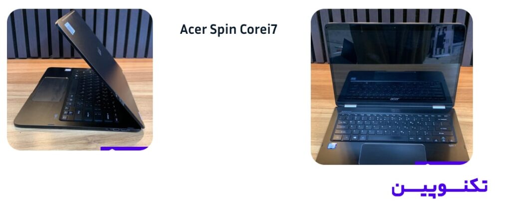 لپ تاپ استوک لمسی Acer Spin Corei7-7th